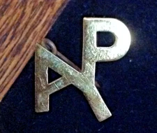 Alaska Yukon Pacific Exposition AYP Lapel Pin Gold Color 7/8 Inch