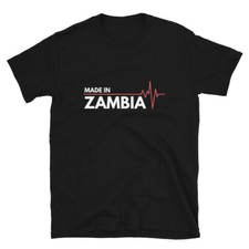 Born In Zambia Africa African Country Birth City T-Shirt