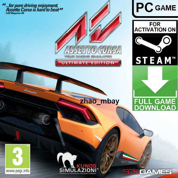 Buy Assetto Corsa Competizione - Ultimate Edition (PC) CD Key for PC  Cheaper!