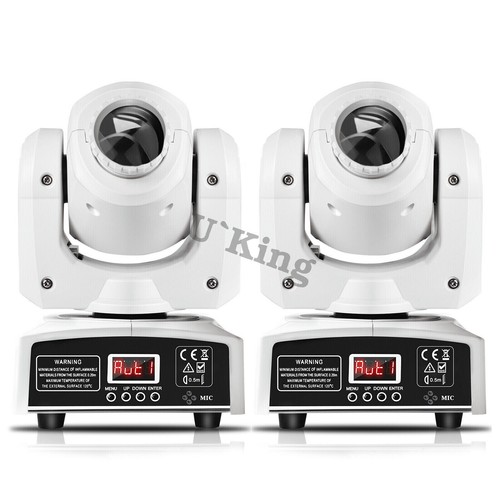 4Pcs RGBW 120W Moving Head Light LED Gobo DJ Party Stage Lighting DMX Spot Light - Picture 19 of 21
