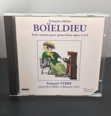 Boïeldieu - CD: Trois sonates pour piano-forte opus 4 et 6 RARE CLASSICAL CD