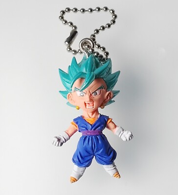 Vegito Supersaiyajin Gott Dragonball UDM Schlüsselanhänger Minifigur Bandai J...