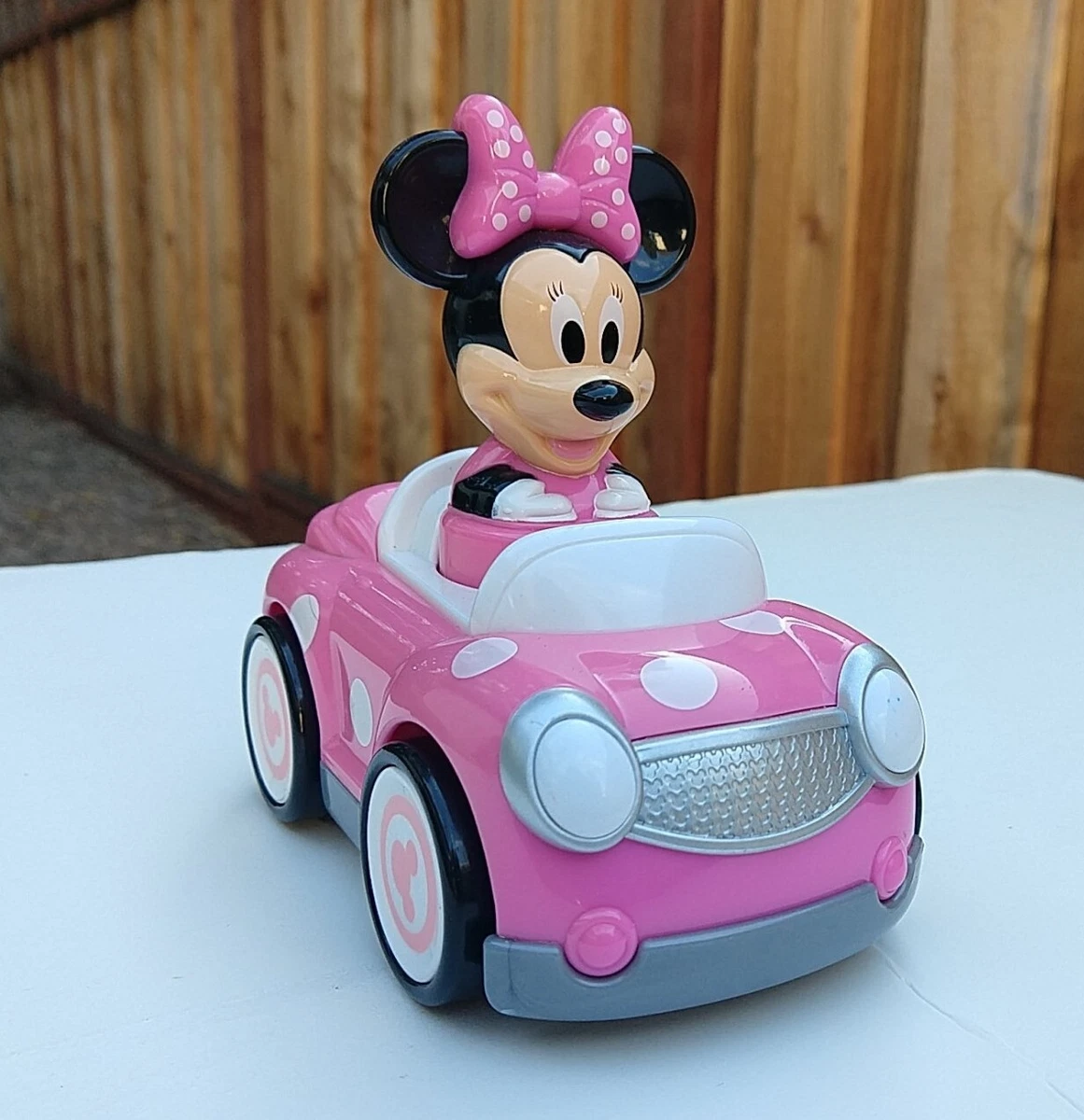 Minnie push and go racer hotsell