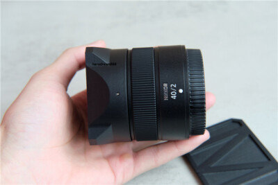 Paraluce Per Nikon Z 40mm F/2 &amp; Z 28mm F/2.8 - Resina Retr&ograve; Nero