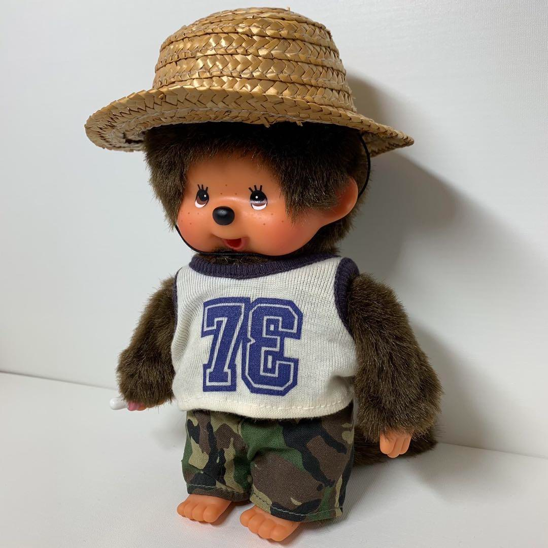 2002 Monchhichi Boy Plush Doll 73R Surf Punks Edition Rare