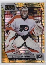 2023-24 O-Pee-Chee Platinum Seismic Gold 7/50 Samuel Ersson #172 5hz
