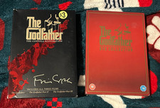 The Godfather Trilogy United Kingdom DVD Collection NEW  Coppola Restoration