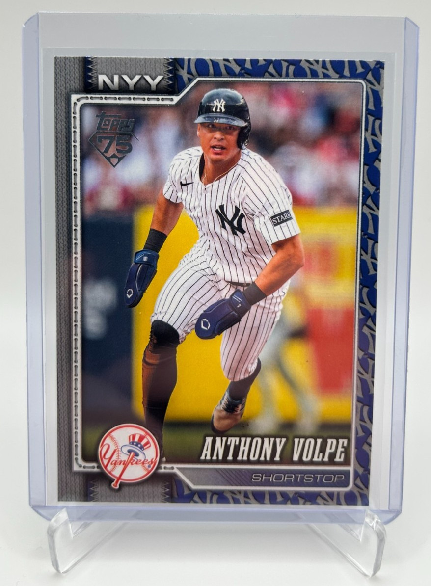 2026 Topps Series 1 - Anthony Volpe #308 Team Color Border Variation Yankees