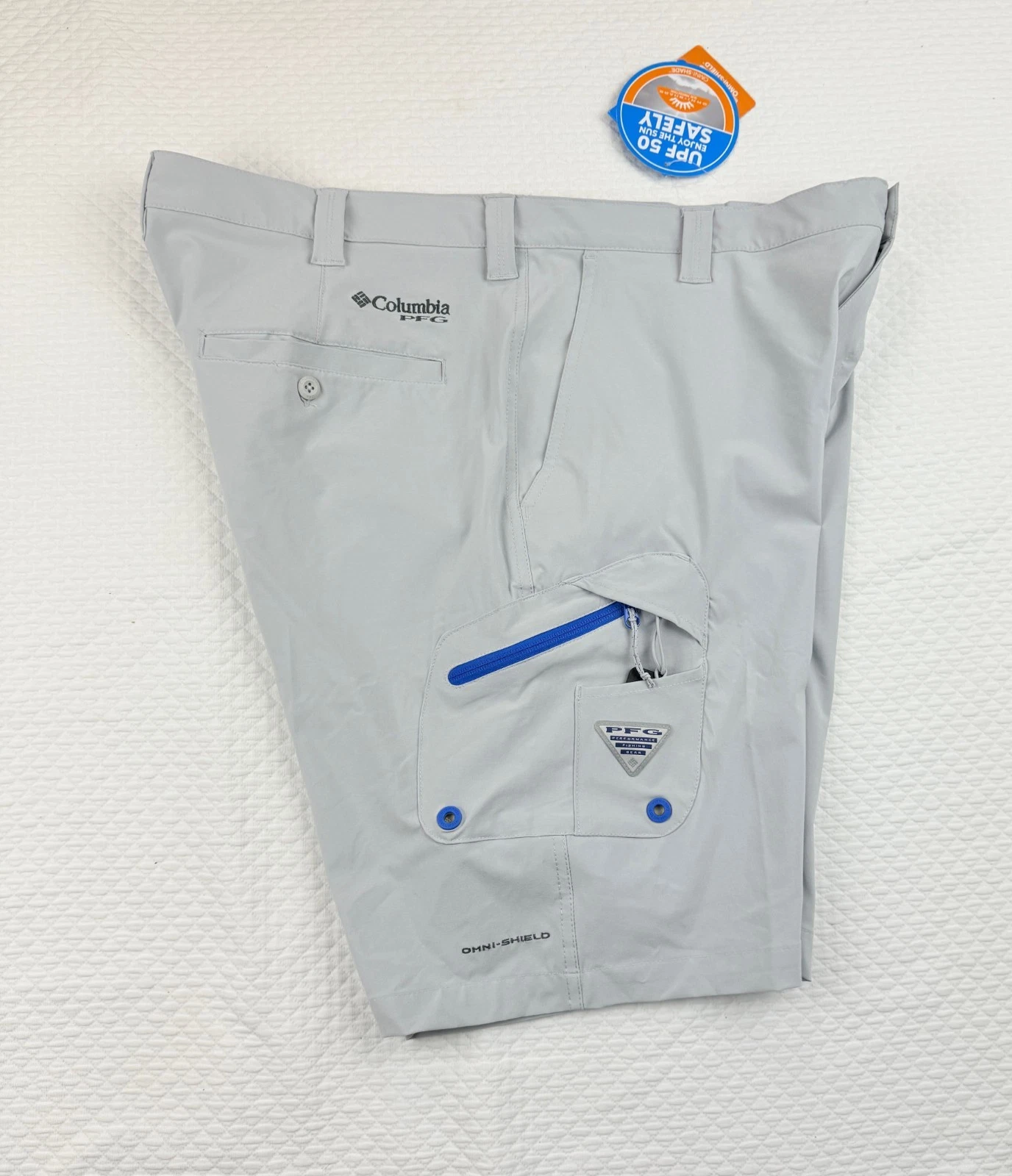 Columbia PFG Terminal Tackle Hybrid Shorts Mens 40 Gray Omni-Shade Fishing NWT
Opens in a new window