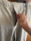 DOCKERS Straight Fit Men’s Grey Khaki Pants - Flat Front Straight Fit - 38x 34 — photo 6