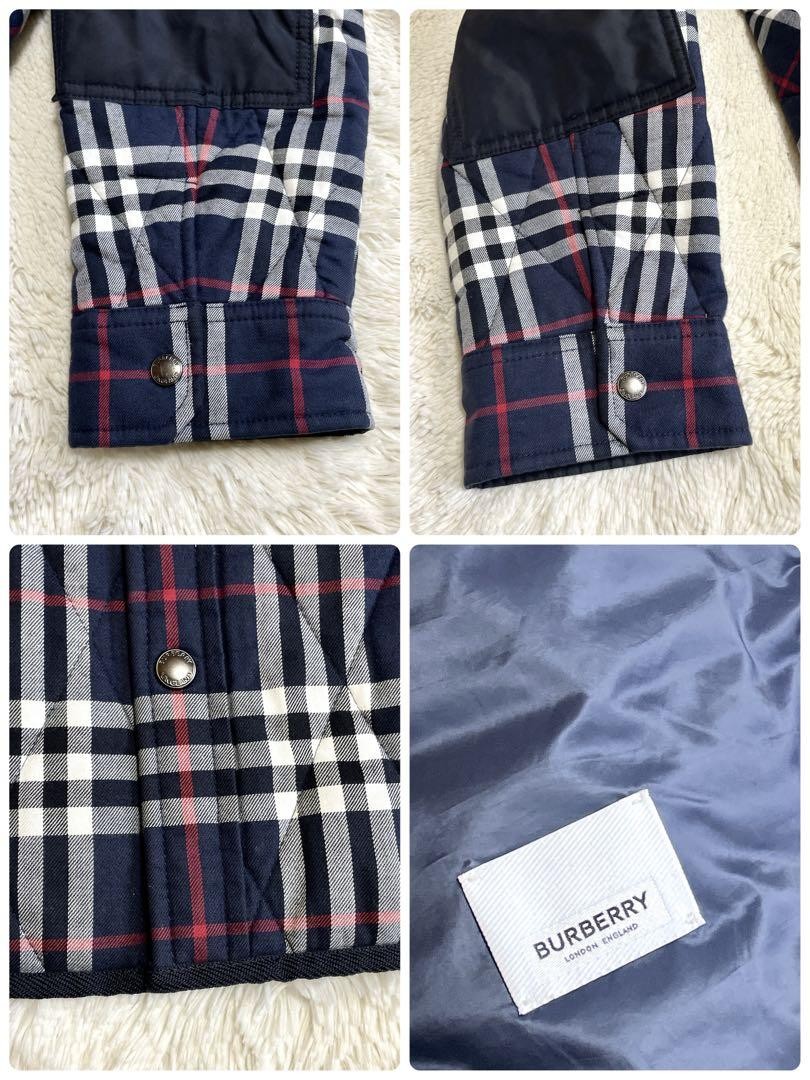 Current Model Burberry Quilted Jacket Blouson Che… - image 9