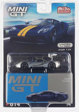 Chase Mini GT 1:64 Ford GT Sunoco Blue Diecast Model Car MGT00614