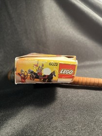 Vintage LEGO 6022 Castle Lion Knights Horse Cart W/Box from 1984 Rare