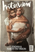 INTERVIEW MAGAZINE ISSUE 565 MARCH 2026 ZENDAYA ROBERT PATTINSON