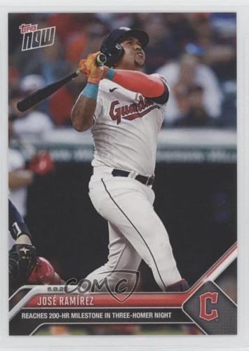 2023 Topps Now 408 José Ramírez