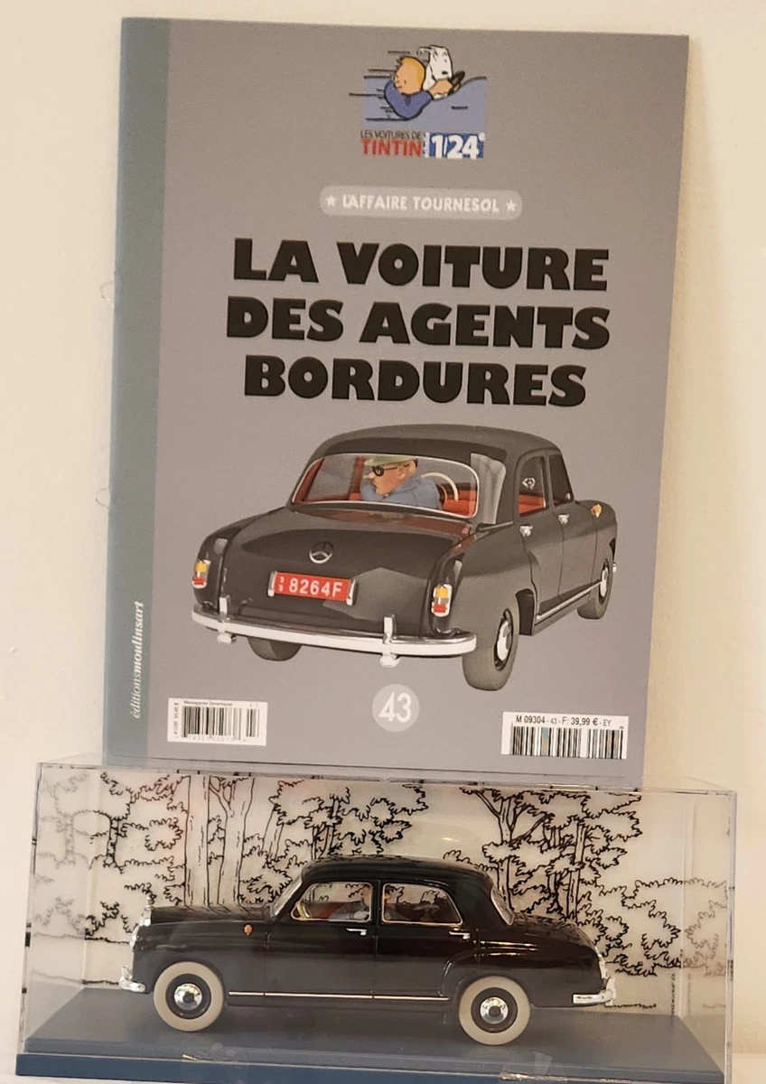 Tintin - Ensemble de 2 voitures 1:24 - L'amilcar des