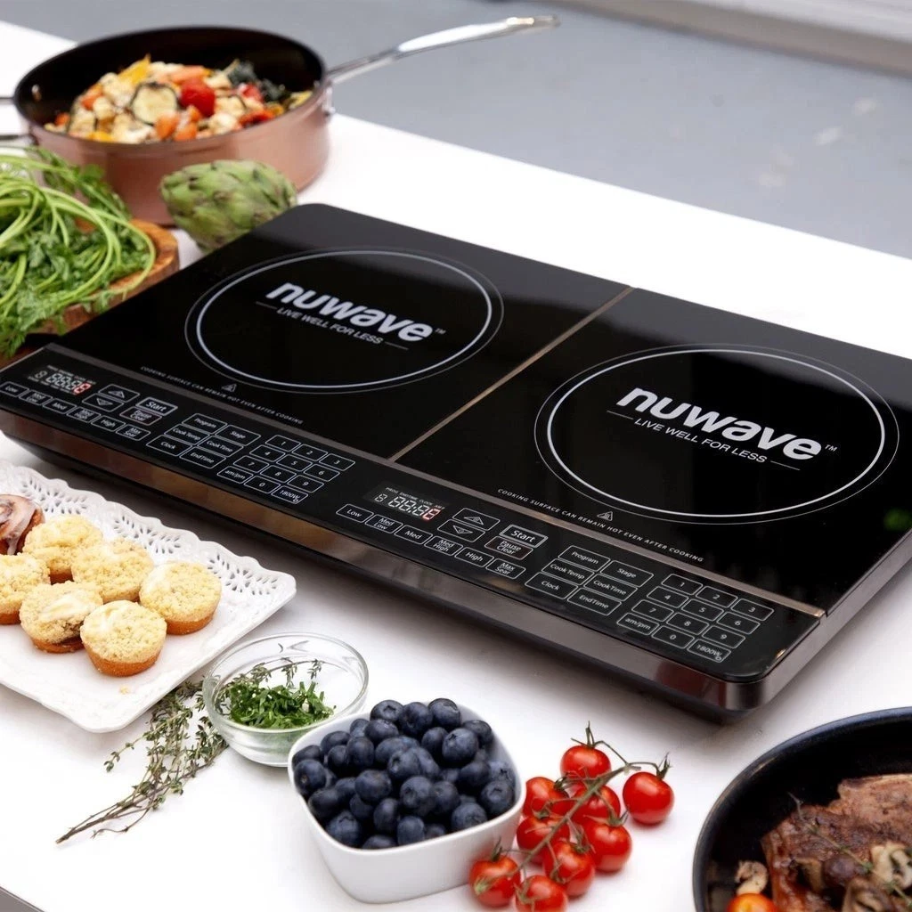 NuWave Dual Induction Cooktop 11.5" Portable Double Burner Precision NEW
Opens in a new window or ta
