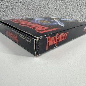 Final Fantasy (Nintendo system) COMPLETE NES GAME & BOX & MAP & MANUAL - TESTED