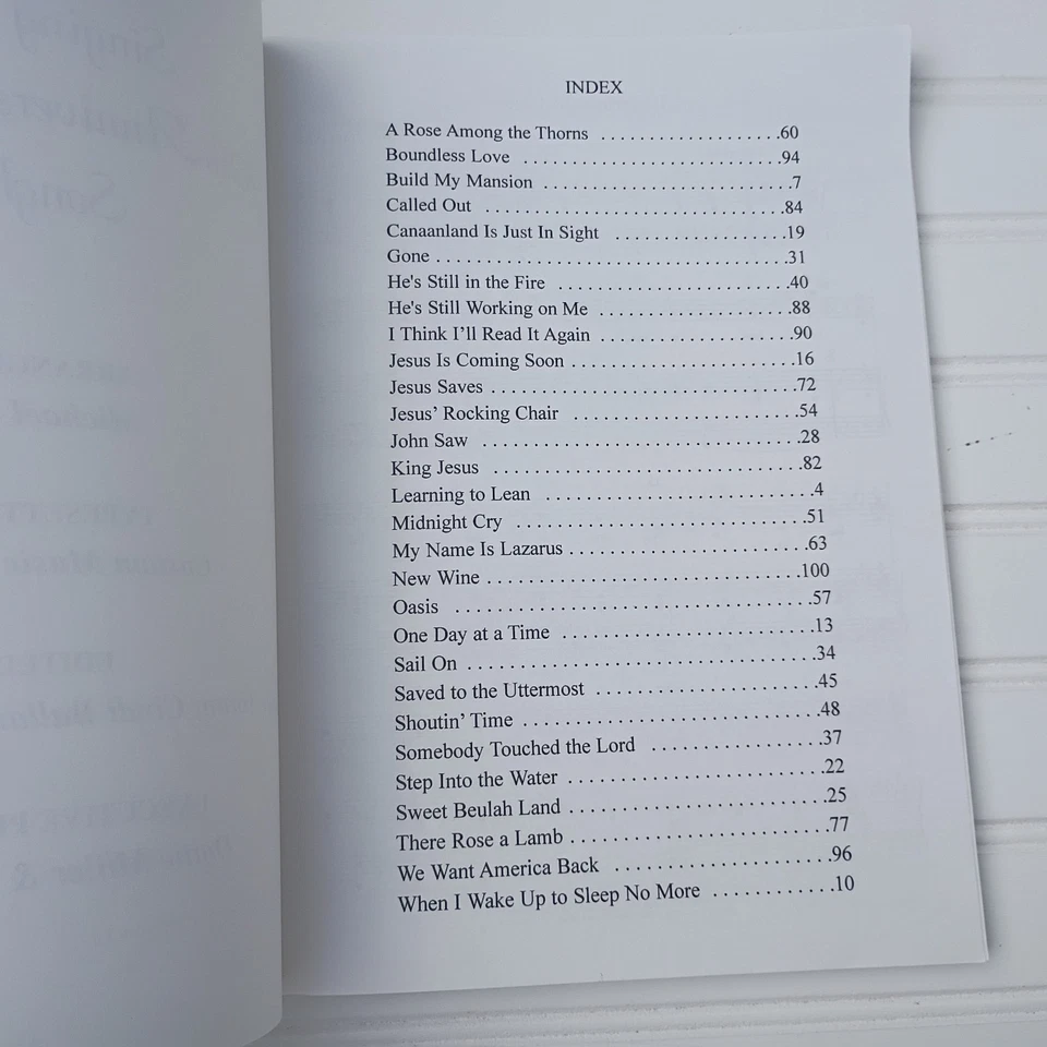 Singing News 30th Anniversary Songbook Paperback 1999 Southern Gospel 29 Songs - Image 4 of 4