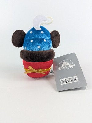 Disney Sorcerer's Apprentice Mickey Mouse Cupcake Plush Ornament Fantasia w/Tags