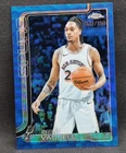 2025 Topps Chrome Basketball Blue Wave Refractor Devin Vassell #202