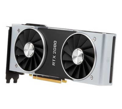 Nvidia GeForce RTX 2080 Founders Edition Grafikkarte - 8 GB GDDR6 - 3xDP 1xHDMI