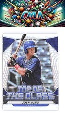 2020 Panini Prizm #TOC-8 Josh Jung Top of The Class Silver Prizm