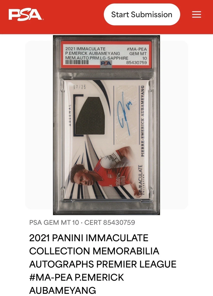 Panini Arsenal Football Sports Trading Cards & Accessories for