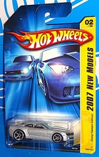 Hot Wheels 2007 New Models #2 Chevy Camaro Concept Mtflk Silver w/ Black Base