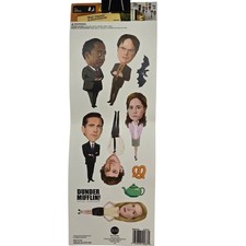 The Office Wall Decals RoomMates Dunder Mifflin Michael Dwight Jim Pam 5 Sheets