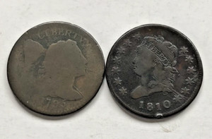 1795 & 1810 Large Cent Fillers