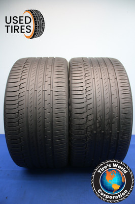 2 Used Continental Premium Contact 6   315/30R22 315/30/22 3153022 107Y
