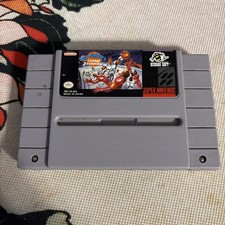 SNES Bill Laimbeer Combat Basketball Nintendo - Cart Only - Authentic - Tested