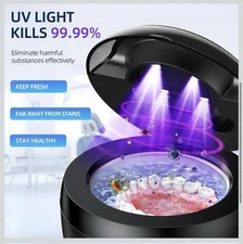 UV Ultrasonic Retainer Cleaner Machine Dental  Guard Cleaser Pod for Invisalign
