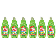 6X Elbow Grease Washing Up Liquid, Apple Fresh 600ml Power Degreaser 3.33 per litre
