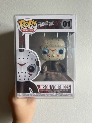 Funko Pop! Movies Jason Voorhees Friday the 13th #01 Vinyl Figure + Protector