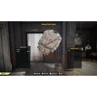 Fallout 760 (Xbox) | Rare Apparel | Tattered Field Jacket