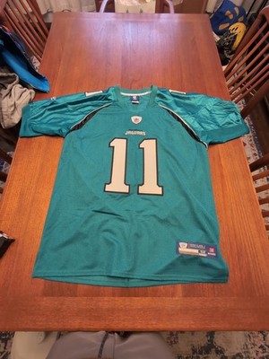 NFL Jacksonville Jaguars size 52 #11 Blaine Gabbert Reebok Onfield Jersey 