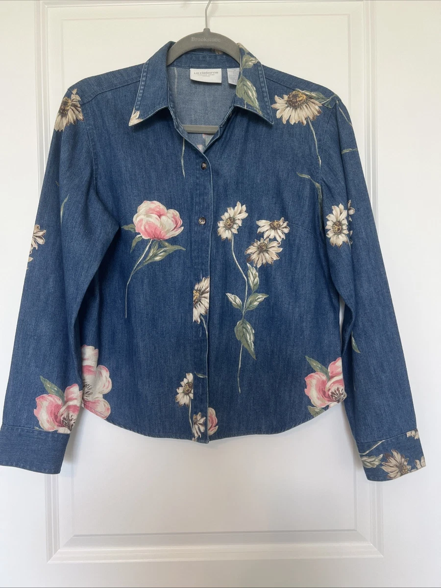 Débardeur Femme Liz Claiborne Taille S – Col V Blanc Cassé Avec Clous – Neuf Avec étiquette
