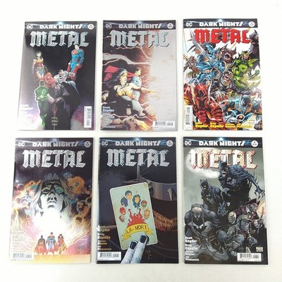 Dark Nights Metal #1-6 Complete Set 1 2 3 4 5 6 Batman Who Laughs Lot NM- 2017