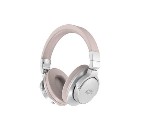  Kiwi Ears Division Over Ear Headphone, 40mm Dynamic Driver Monitoring Silver