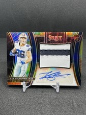 2023 Panini Select Jumbo Rookie Signature Luke Schoonmaker #JRS-LSC Tie-Dye /25