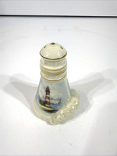 Vintage Lighthouse Salt or Pepper Shaker 3 5/8" Tall x 2.25" at Base