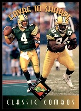 1994 Classic Pro Line Live - Classic Combos Brett Favre, Shannon Sharpe #392