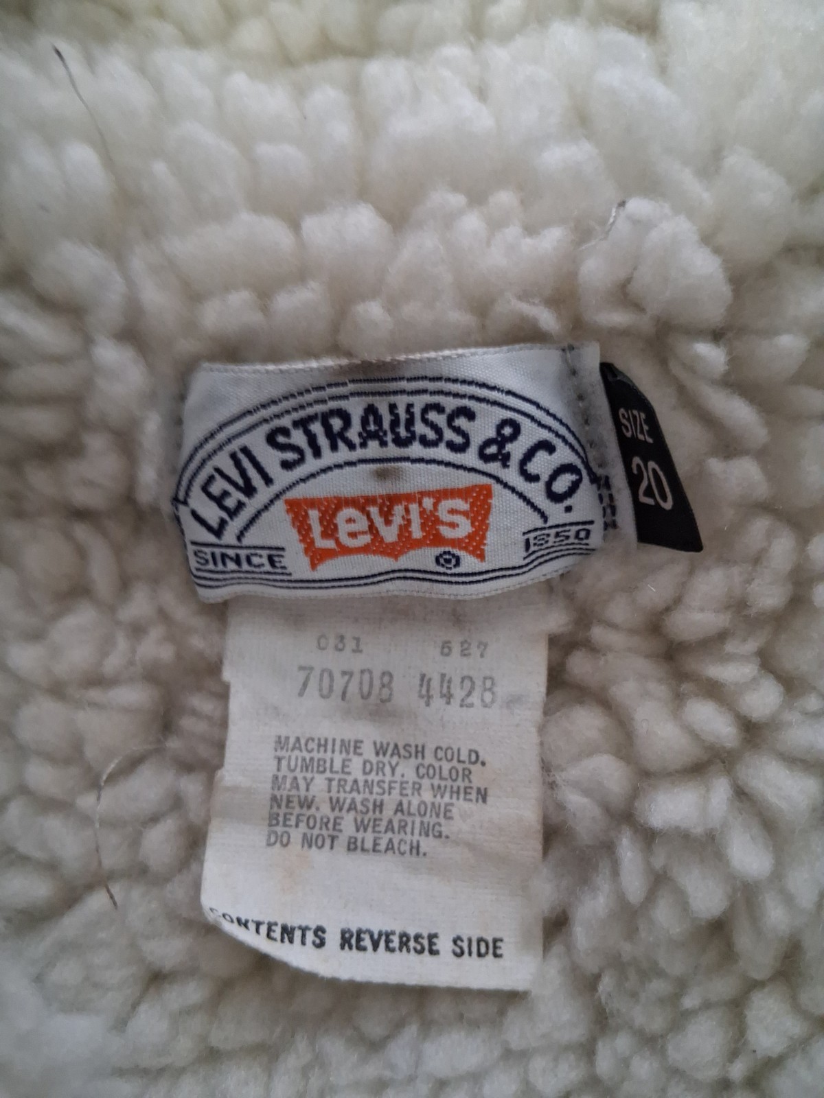 White Tab Levi's Jacket - image 3