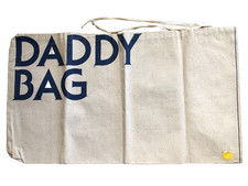 Canvas Daddy Bag/Tote from Hess's Department Store 26 x 14.5 Vintage NWT