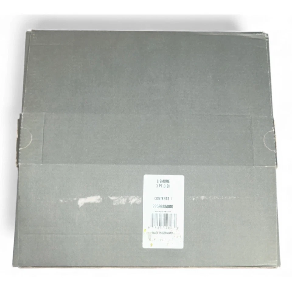 *NEW* Waterford Crystal LISMORE Clover 3 Part Divided Tray 9 1/4" - Image 3 of 4