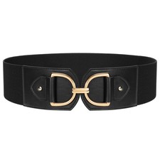 Women Wide Elastic Waist Belt - Fashion Stretchy for Dresses, Halloween Cosplay
