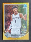 Victor Wembanyama 2025-26 Topps Bowman Chrome Gold Shimmer Base /50 #BCV-143