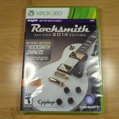 Rocksmith 2014 Edition (Microsoft Xbox 360, 2013) Brand New, Factory Sealed